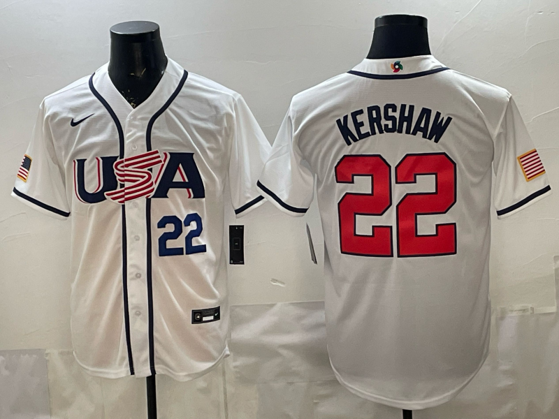 Men 2026 World cup white MLB Nike jersey 001014